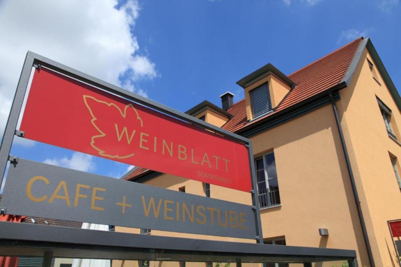 Hotel Weinblatt Sommerach Bagian luar foto